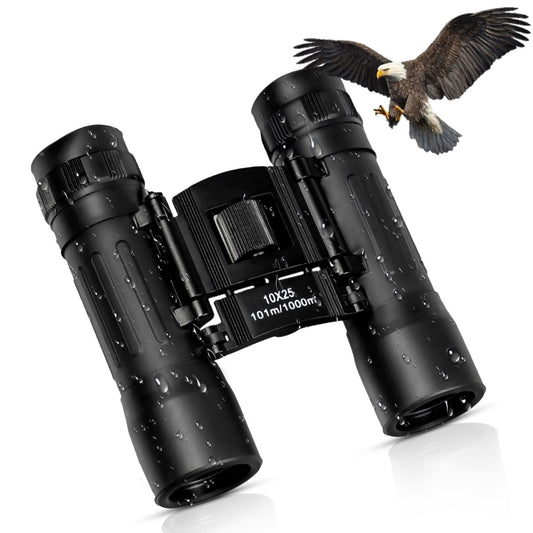 TrekTonic 10x25 High Powered Compact Binoculars for Adults, Travel Essentials, Bird Watching, Sports & Outdoors, Kids binoculars, Beach must haves